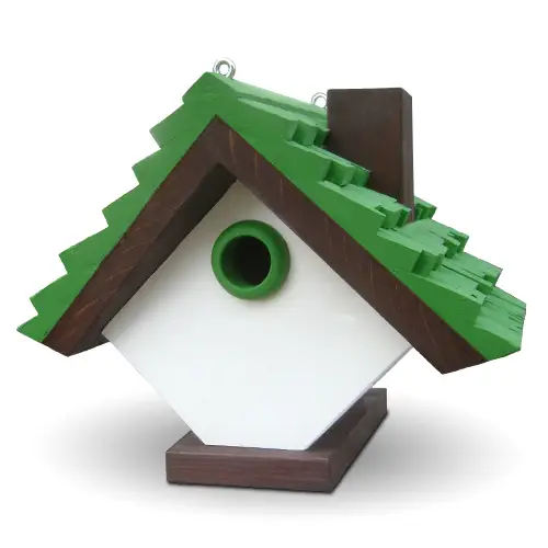 Painted Bird Houses