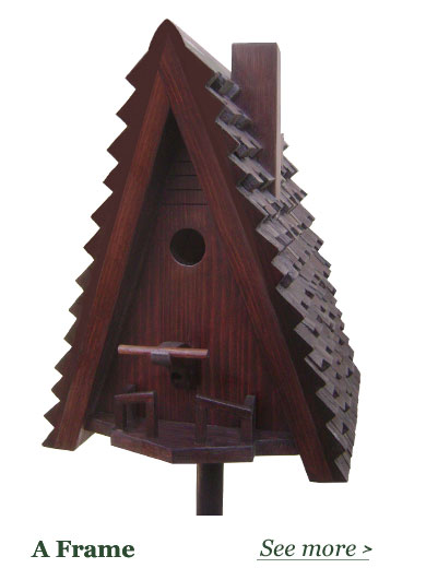 A-Frame Bird Houses