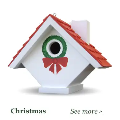 Holiday Bird Houses