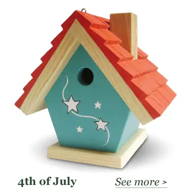 Holiday Bird Houses
